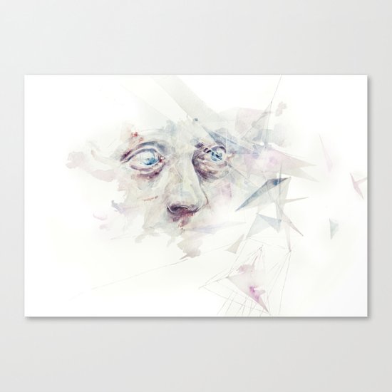 living in delay Canvas Print