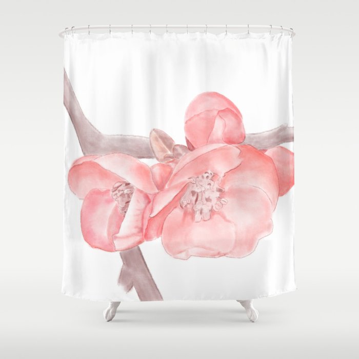 Blossom Branch Shower Curtain