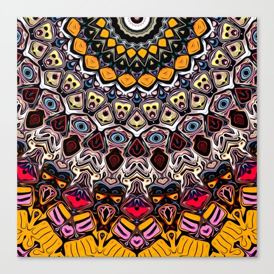 Colorful Balance of Shapes Canvas Print