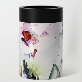 White Bouquet Can Cooler