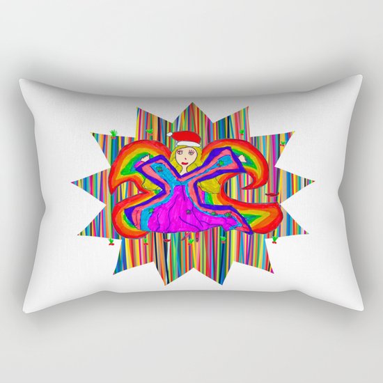 Star Fairy | Christmas Spirit Rectangular Pillow