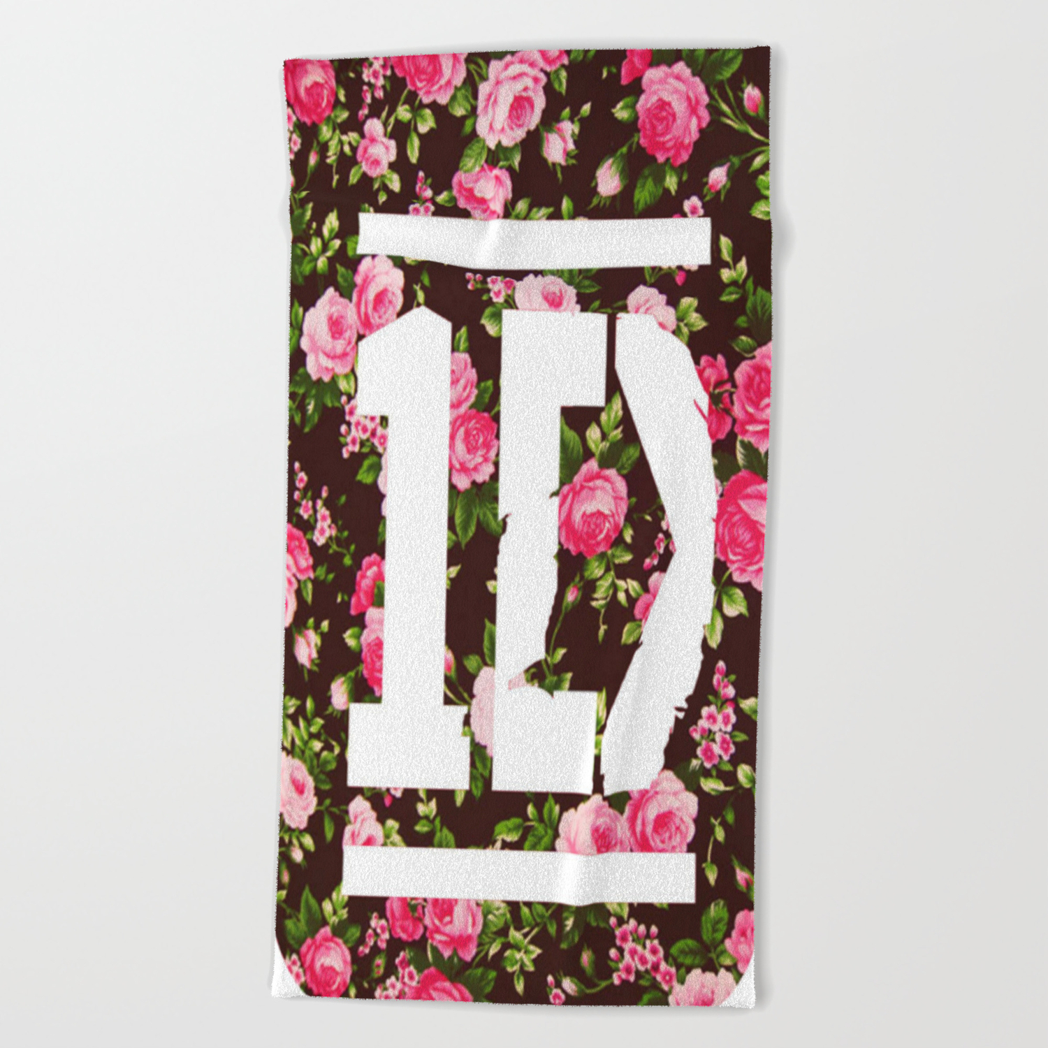 One Direction Logo Beach Towel By Julissa Society6