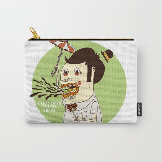 Everything Tastes Unfun Carry-All Pouch