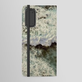 Massive Stormy Ocean Waves  Android Wallet Case