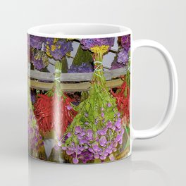 Dried Flowers & Hot Peppers Coffee Mug