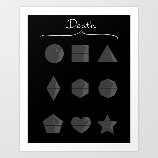 Sith geometry lessons Art Print