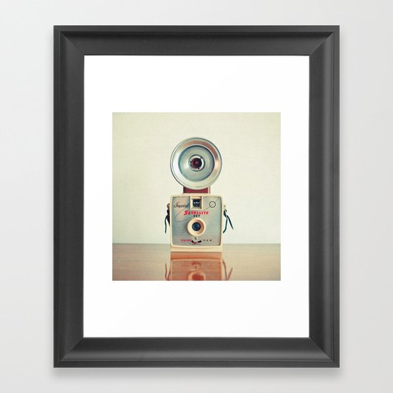 Satellite Framed Art Print