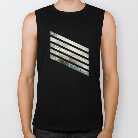 Zebra Way Biker Tank