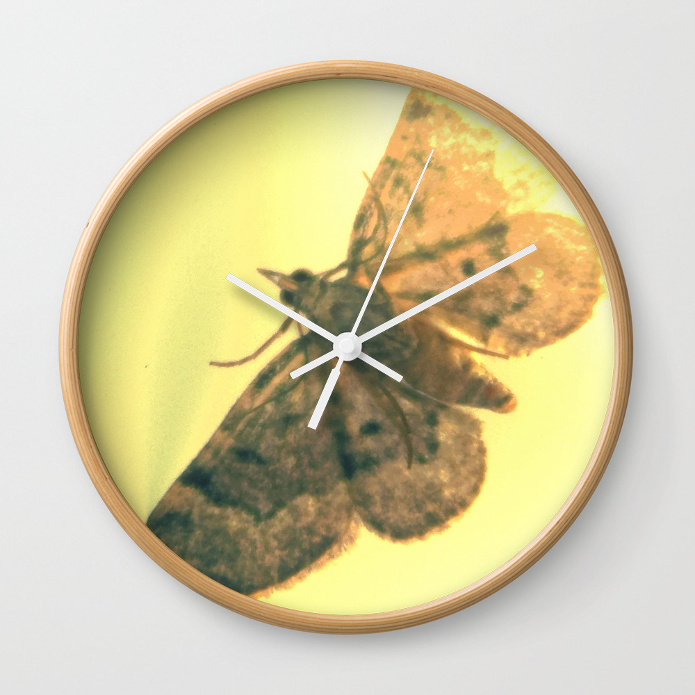 Butterfly 3 Wall Clock by videoart