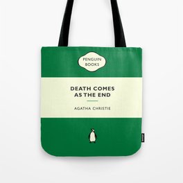 Agatha Christie - Death Comes As The End Tote Bag
