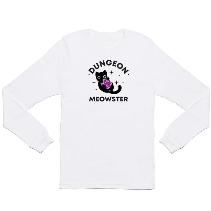 Dungeon Meowster Long Sleeve T Shirt