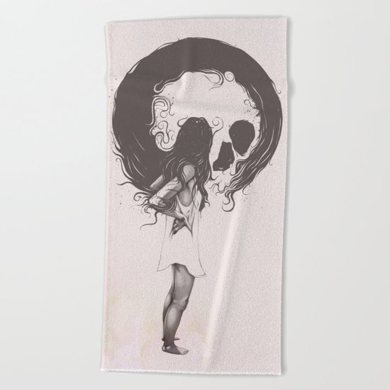 Apprehension Beach Towel