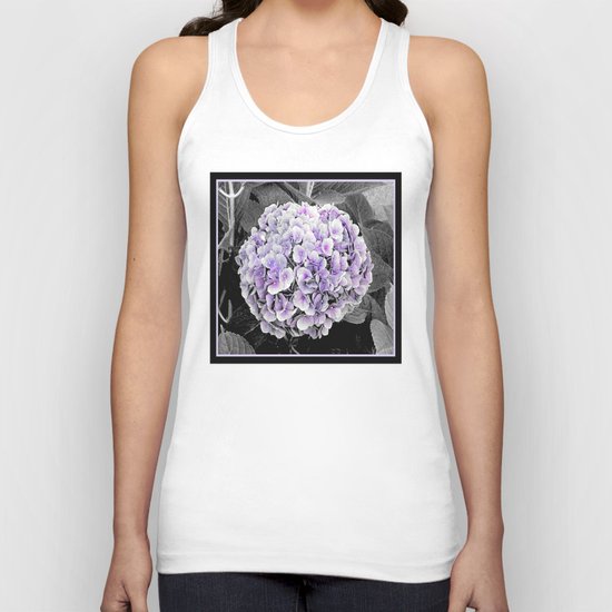 Flower | Flowers | BNW Purple Hydrangea Unisex Tank Top