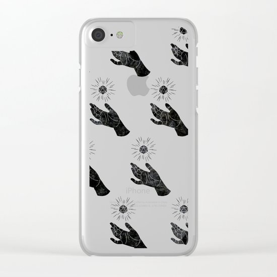 Magical icosahedron Clear iPhone Case