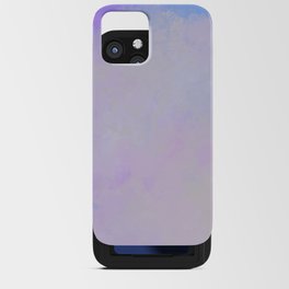 Dreamy soft violet blue iPhone Card Case
