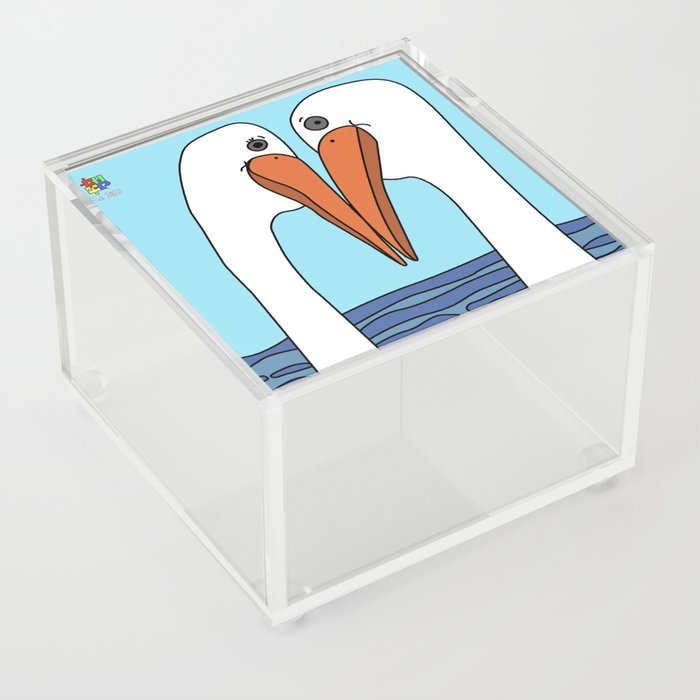 Stork Love Acrylic Box