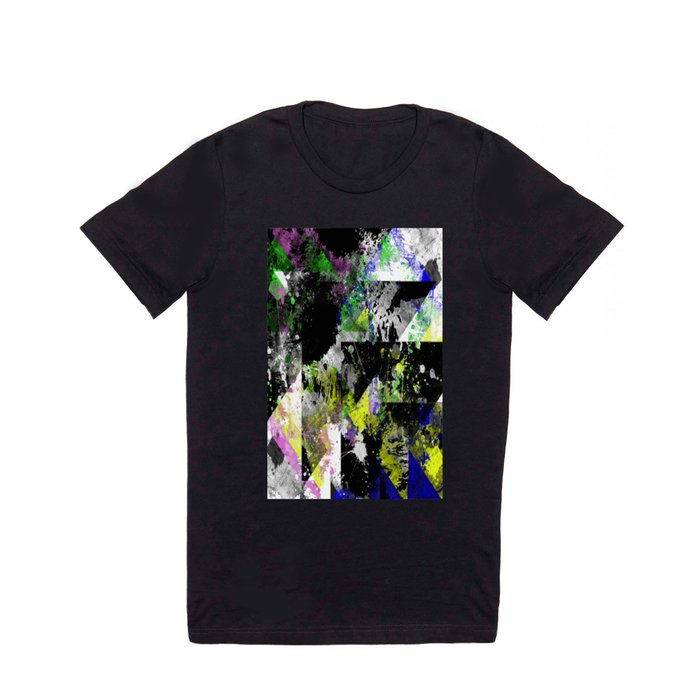 The Faint Shape Of Colour - Abstract, geometric, Textured Painting T Shirt