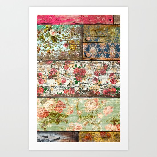 Lady Rococo Art Print