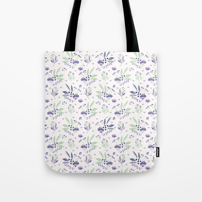Bouquet Garni Herbs Tote Bag By Limolida