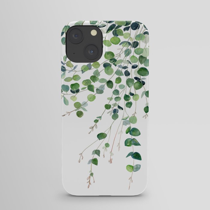 Eucalyptus Watercolor iPhone Case