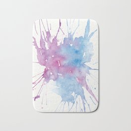 Paint splatter Bath Mat | Water, Trend, Mind, Natural, Expression, Drawing, Air, Artistic, Paint, Abstractionism 