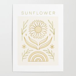 Sunflower Poster