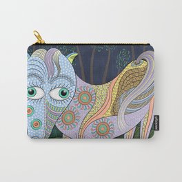 Ole Paintbucket Carry-All Pouch | Abstracthorse, Greeneyes, Ridiculous, Greenstripes, Blueface, Talltrees, Wanderingeyes, Painting, Enlightenedanimal, Paintedpony 