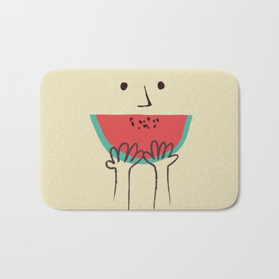 Summer smile Bath Mat
