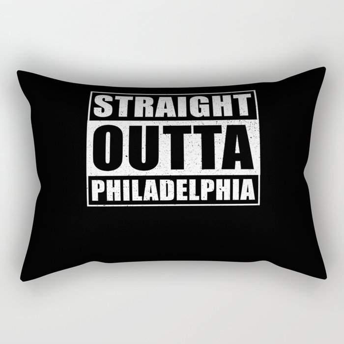 Straight Outta Philadelphia Rectangular Pillow