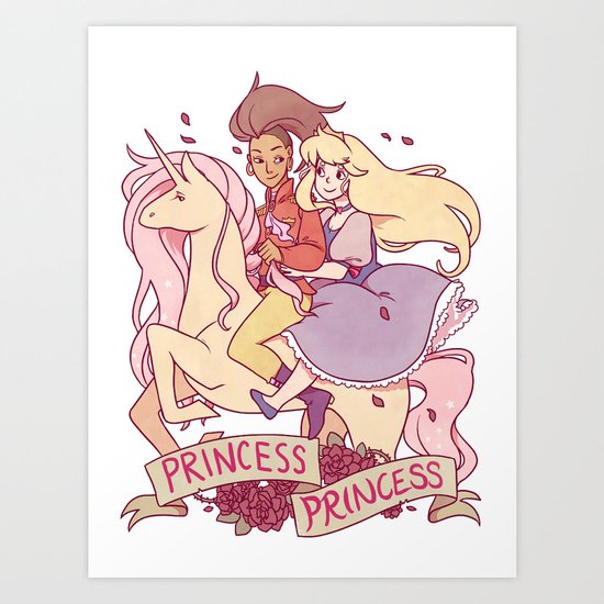 Princess Princess Art Print