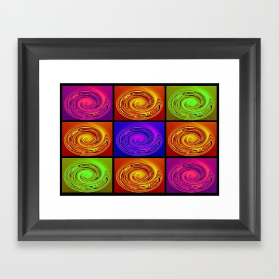 Abstract Collage Art Framed Art Print