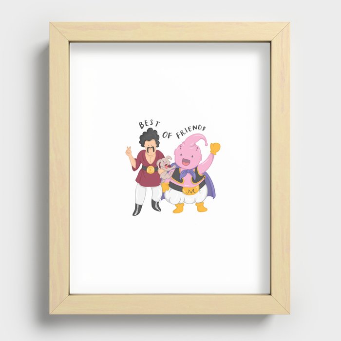 Best of Friends Recessed Framed Print
