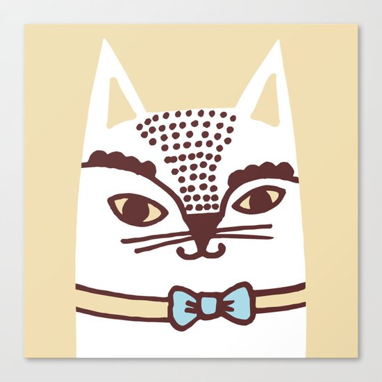 Katze #3 Canvas Print