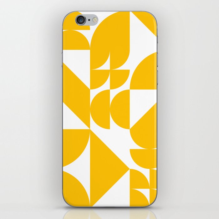 Geometrical modern classic shapes composition 11 iPhone Skin