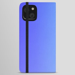 44 Blue Gradient 220506 Aura Ombre Valourine Digital Minimalist Art iPhone Wallet Case