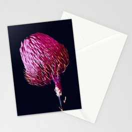 Popping pink waratah native Stationery Cards