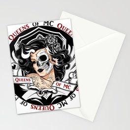 Queens of MC Circular Stationery Cards