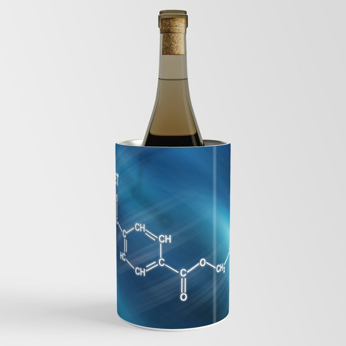 Polyethylene terephthalate or PET Structural chemical formula Wine Chiller