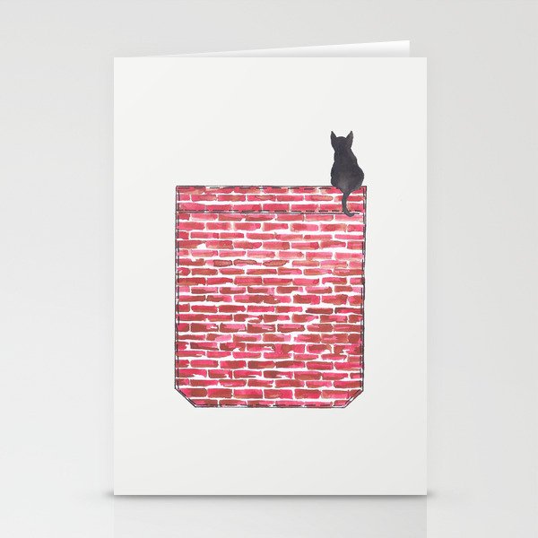 Cat Your Own Space Stationery Cards