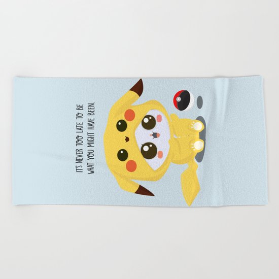 Cutie Matutina Beach Towel