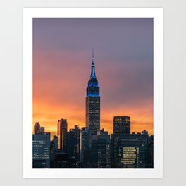 Empire State Building Art Print