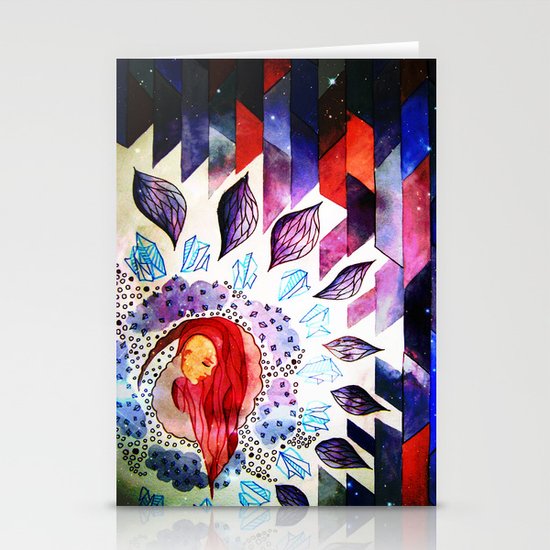 own world Stationery Cards