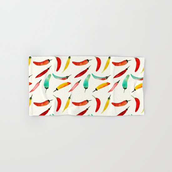 Hot chili peppers Hand & Bath Towel