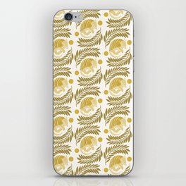 Sleepy Armadillo – Yellow Pattern iPhone Skin