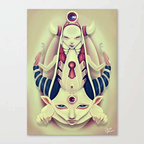 Live a Little While Canvas Print