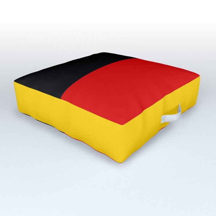 German Flag Outdoor Floor Cushion