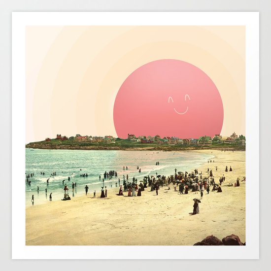 Proud Summer Sun Art Print