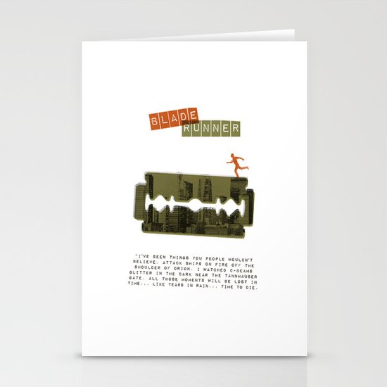 Blade Runner Stationery Cards