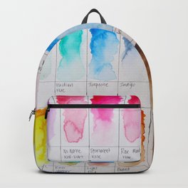 Watercolor Swatches Backpack