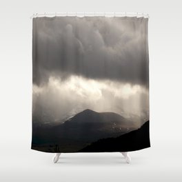 A Moody Shepherd's Hill Shower Curtain